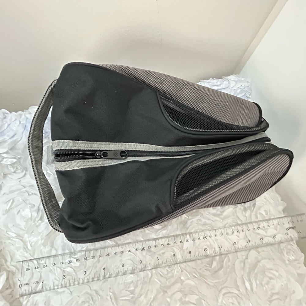 Samsonite Gray/Black Travel Golf Shoe Bag